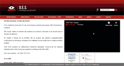 Desktop Screenshot of des-security.ch